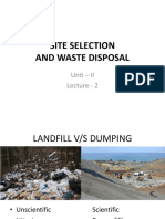 Site Selection For Landfill-1