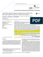 Acupuncture For OA Knee