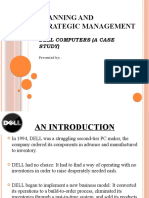 Planning and Strategic Management: Dell Computers (A Case Study)