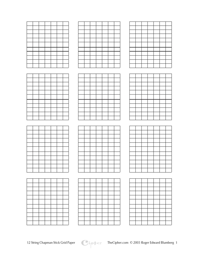 Grids 12strstick PDF | PDF