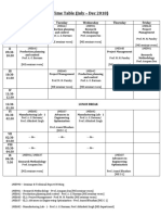 Time Table - NIT Patna