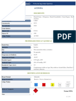 Ficha Seguridad Acetona