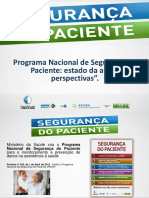 Programa Nacional de Segurança do Paciente: estado da arte e perspectivas