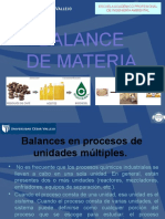 Balance de Materia