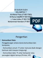 Di Susun Oleh: Kelompok 7 M.Alfarizi Putra (F1B017063) M.Rama Adipitra (F1B015057) L.Yuda Ardika (F1B017051) Muhammad Hamdani (F1B017065)