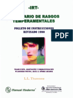 Manual de Rasgos Temperamentales PDF