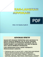 Langkah2 Advokasi (III)