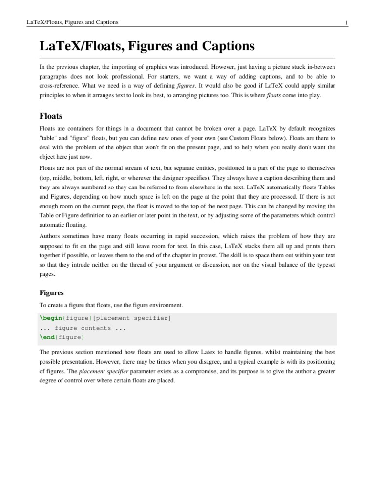 Latex/Floats, Figures and Captions PDF Bootstrapping (Statistics