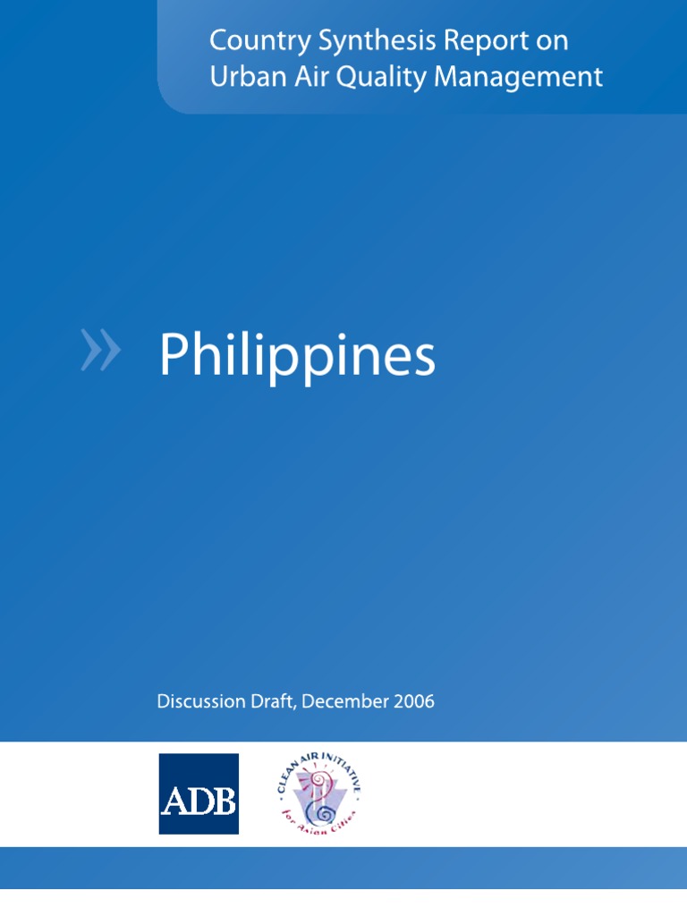 Philippines | PDF | Air Pollution | Particulates