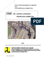 2006-02-Survey Lapangan Pekerjaan Jembatan