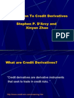 Introduction To Credit Derivatives