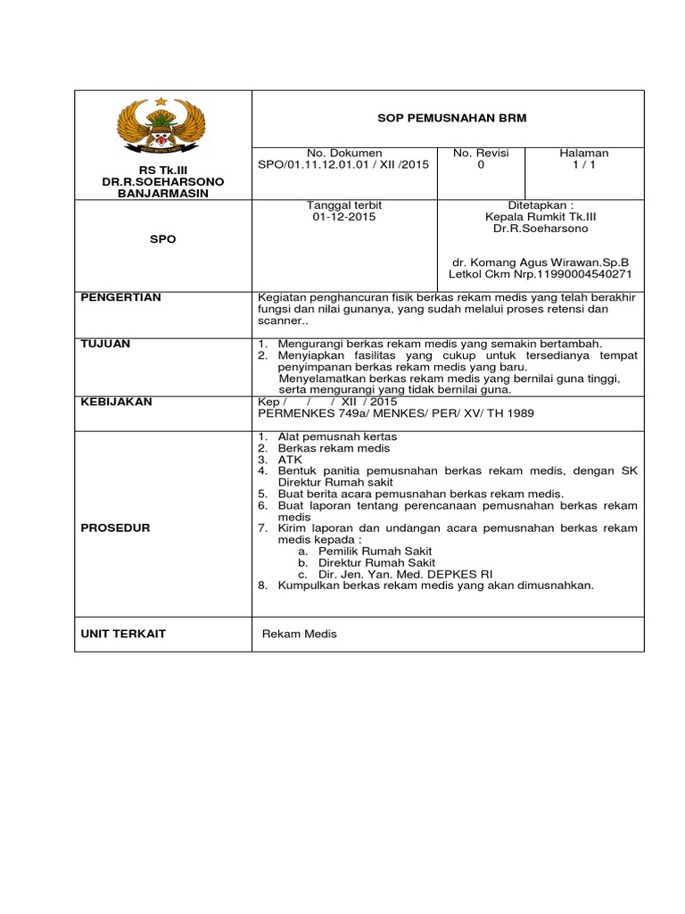 Contoh Surat Kepada Pku