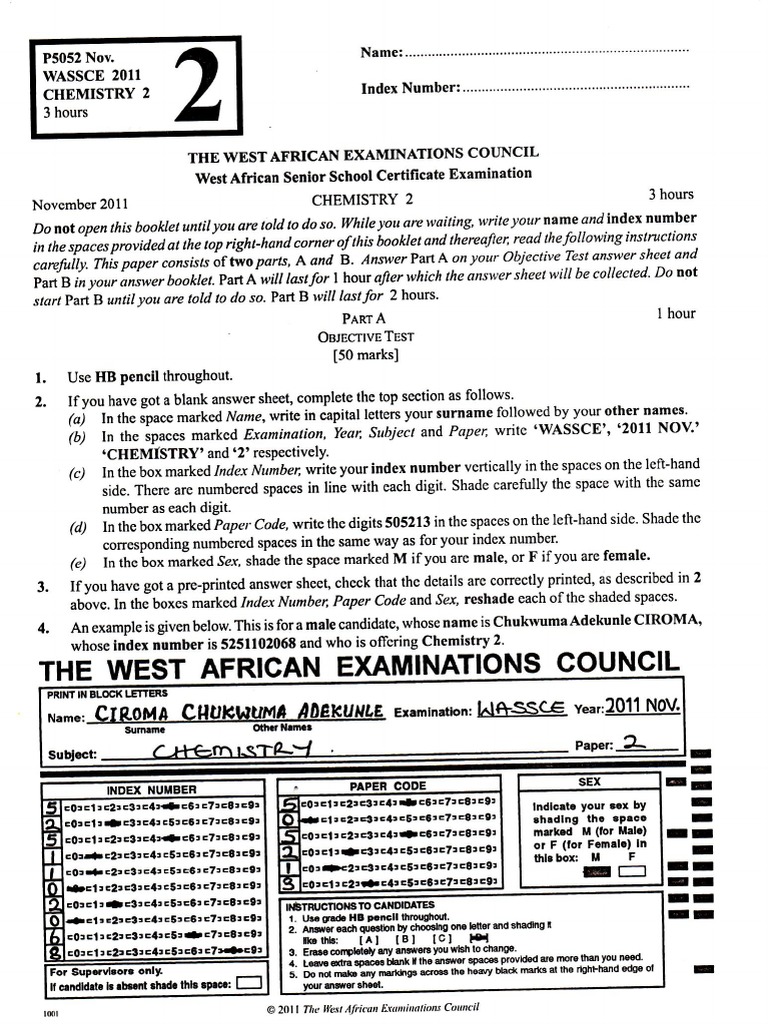 Wassce Past Questions And Answers On English Language