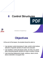 JEDI Slides Intro1 Chapter 06 Control Structures