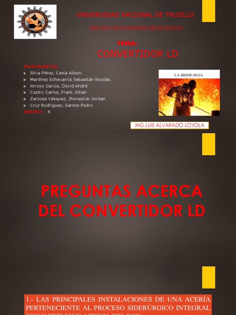 Cuestionario CONVERTIDOR LD | PDF