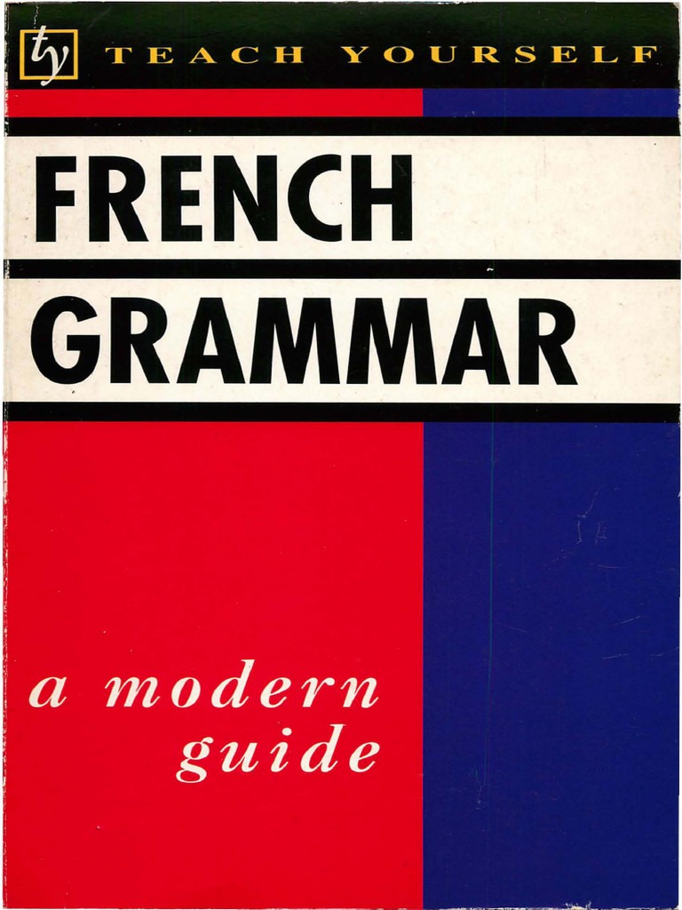 Teach Yourself French Grammatical Gender Stress