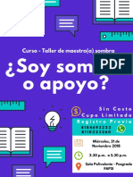 ¿Soy Sombra Apoyo - PDF