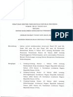 PM - 69 - TAHUN - 2018 Sistem Manajemen Keselamatan Perkeretaapian