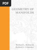 Geometry of Manifolds Bishop PDF