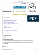 Exception Handling PDF