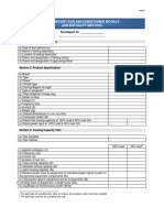 Test Report For Air-Conditioner Models (Air-Enthalpy Method)