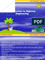 Chapter 1 - Introduction To Highway Engineering