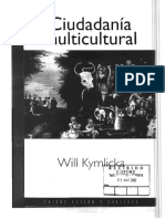 Kymlicka, Will, Ciudadania Multicultural[1]