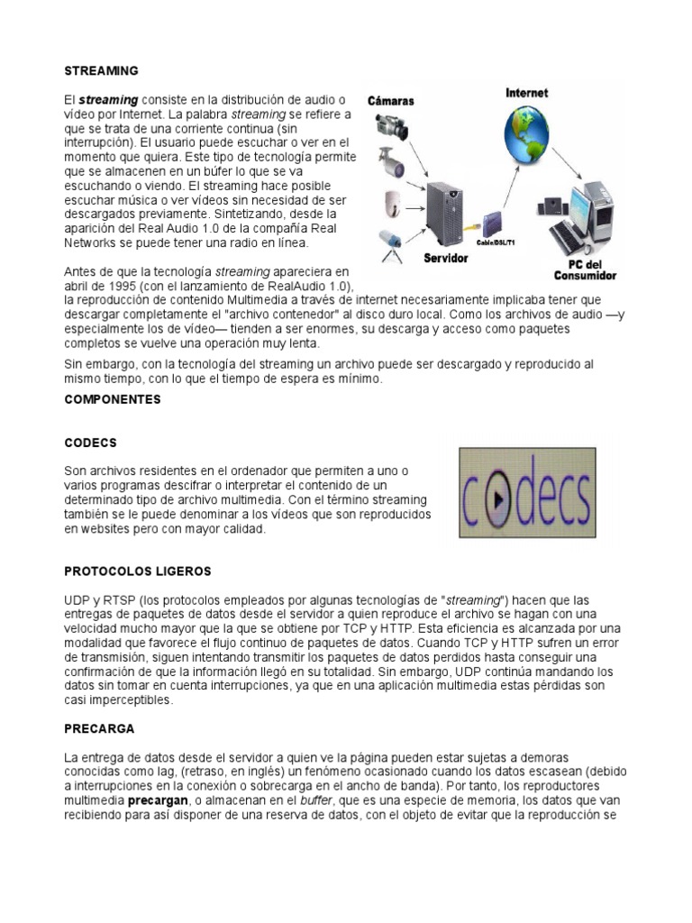 Podcasting y Streaming | PDF | Streaming Media | Podcast