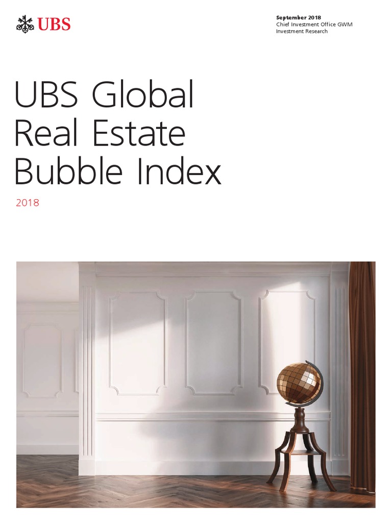 UBS Global Real Estate Bubble Index PDF Real Estate Bubble