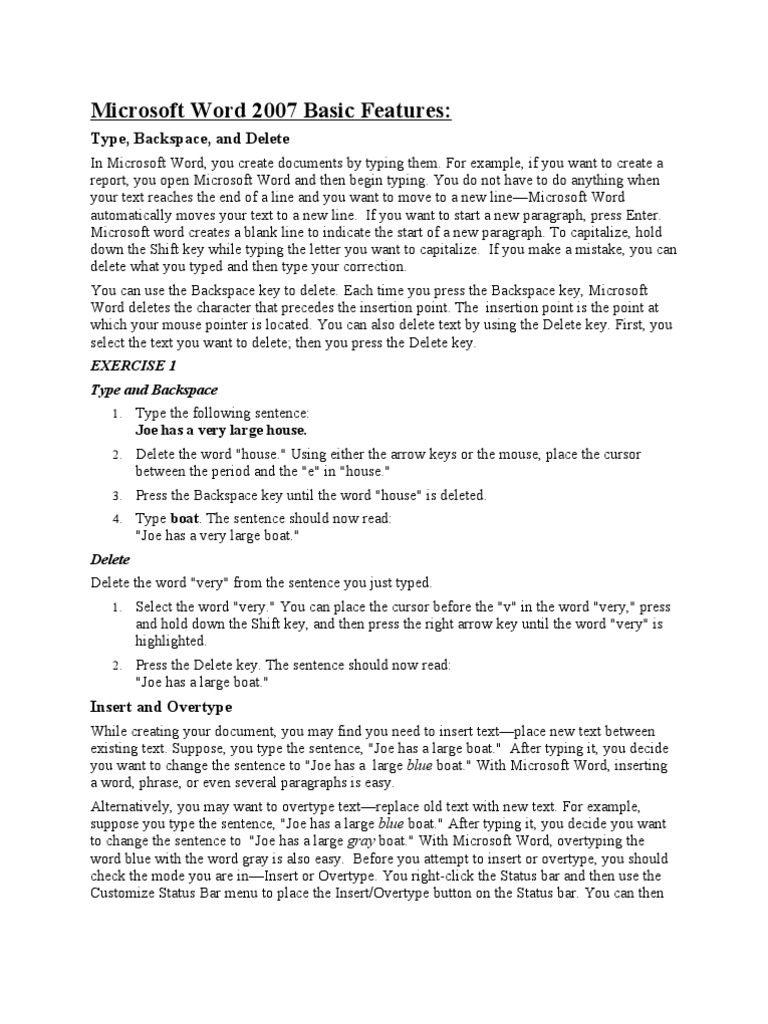 Brieffenster Word document organization features