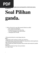 Soal Pilihan Ganda Dan Jawabannya Tentang Dana Kaskecil