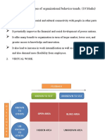 A) Discuss Two (2) Types of Organizational Behavior Trends. (10 Marks)