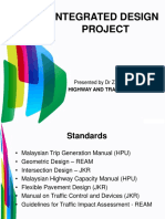 Integrated Design Project: Highway and Transport Group