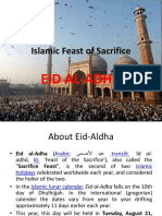 Islamic Feast of Sacrifice: Eid Al-Adha