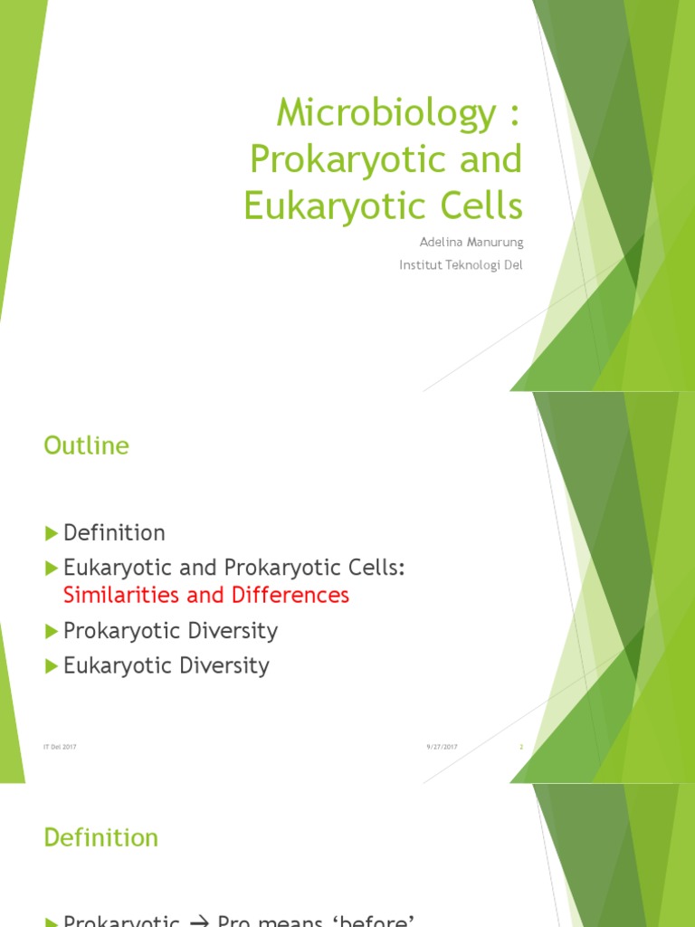 Prokaryotic vs Eukaryotic Cells Explained | PDF | Prokaryote | Cell ...