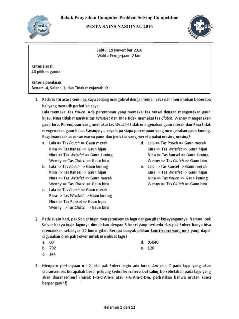 G6 Cpsc Penyisihan 2016 Pdf