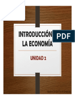 Introducción A La Economía Unidad 2 Parte A