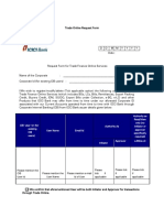 Registration Form For Trade Online