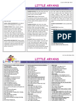 Nursery October Syllabus