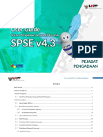 petunjuk penggunaan SPSE v.4.3