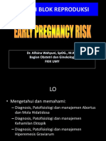 Early Pregnancy Risk
