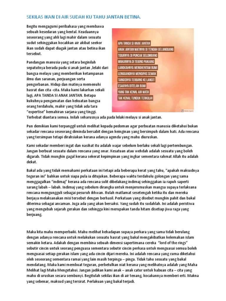 Sekilas Ikan Di Air vrogue.co