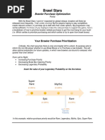 Brawl Stars - Brawler Purchase Optimization