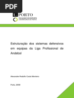 2009 - Andebol - Sistemas Defensivos