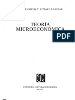 Teoría Microeconómica