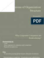 Dimensions of Organization Structure