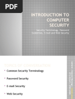 Introduction To Computer Security