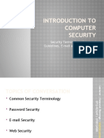 Introduction To Computer Security