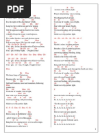 Christmas Carols Medley Guitar Chords