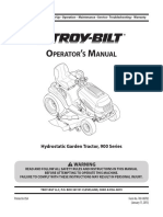 Perator S Anual: Hydrostatic Garden Tractor, 900 Series